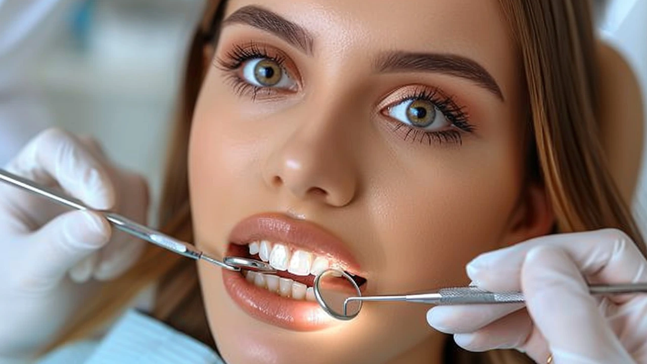 Pískování zubů: Jak efektivně odstranit zubní kámen a zajistit úsměv bez plaku